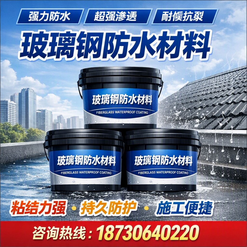 了解玻璃钢防水材料的市场趋势，黑河 企业不可不知